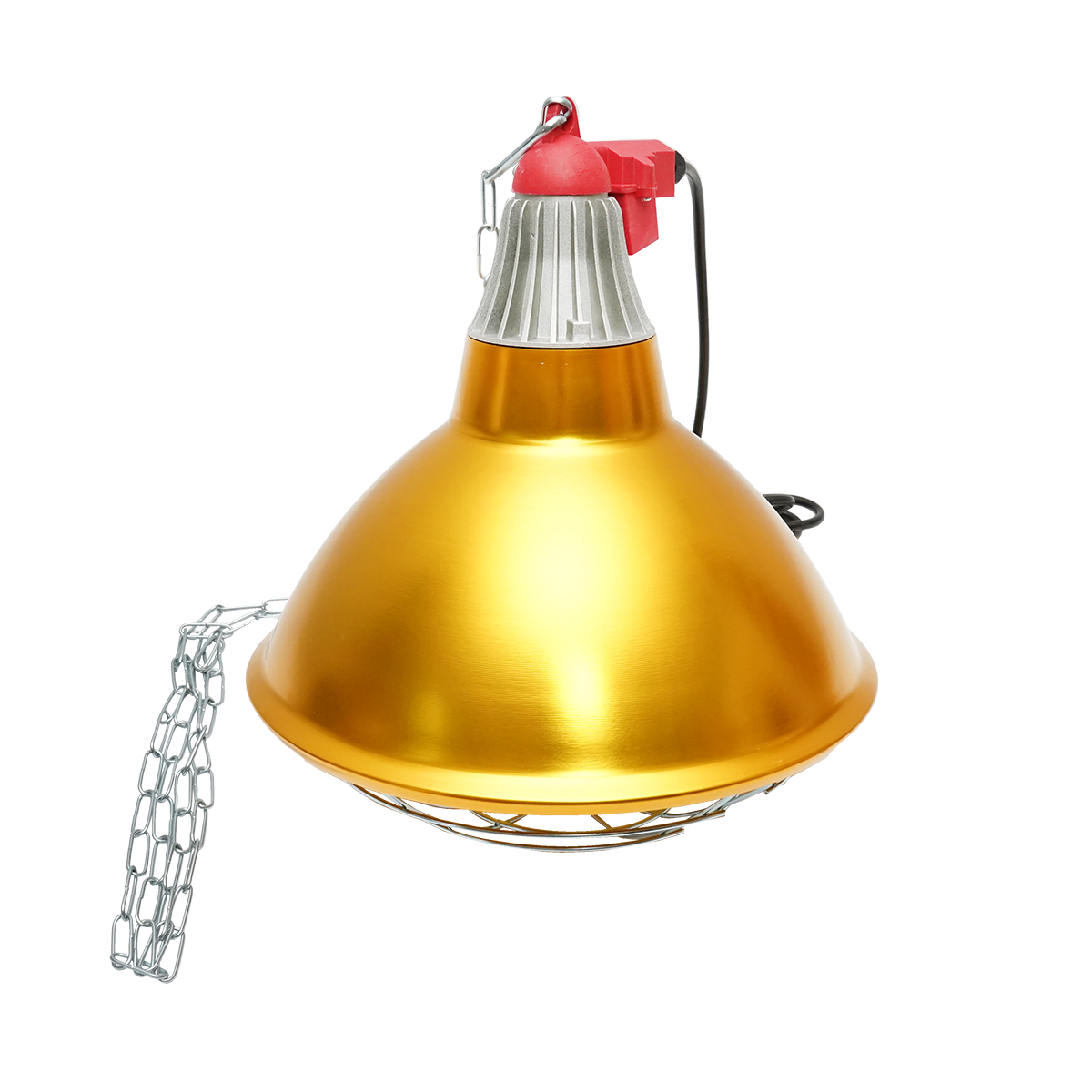 Lampa incalzire 30cm cu infrarosu pentru pui, animale, 230V - imagine 2