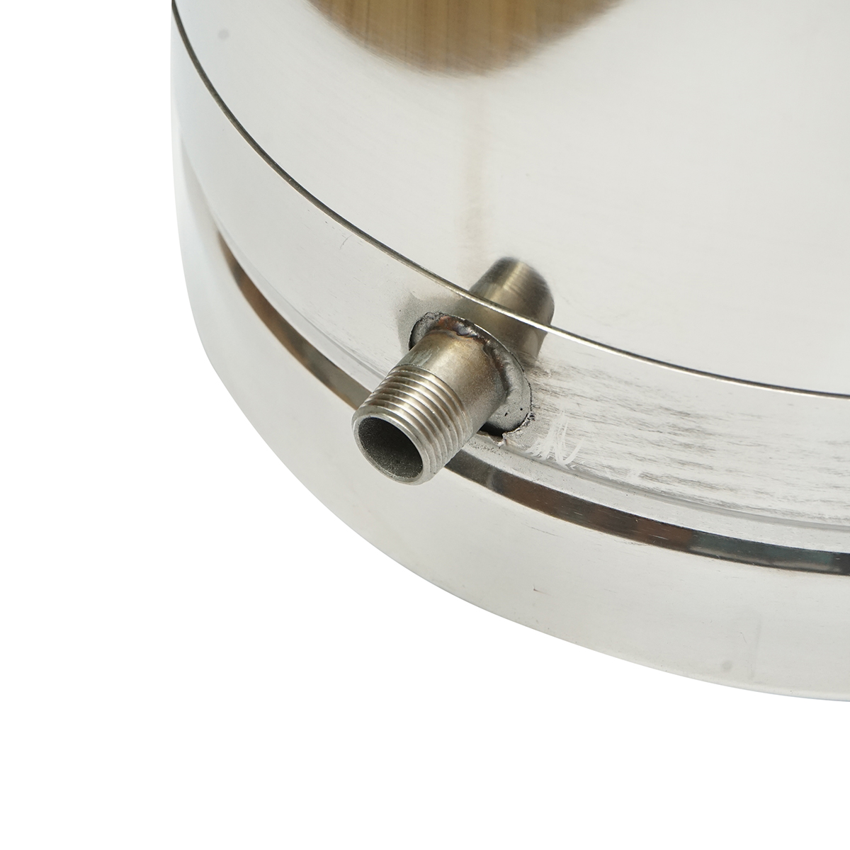 Bidon de inox pentru lapte cu capac 50L cu robinet aparat de muls vaci Breckner Germany - imagine 5