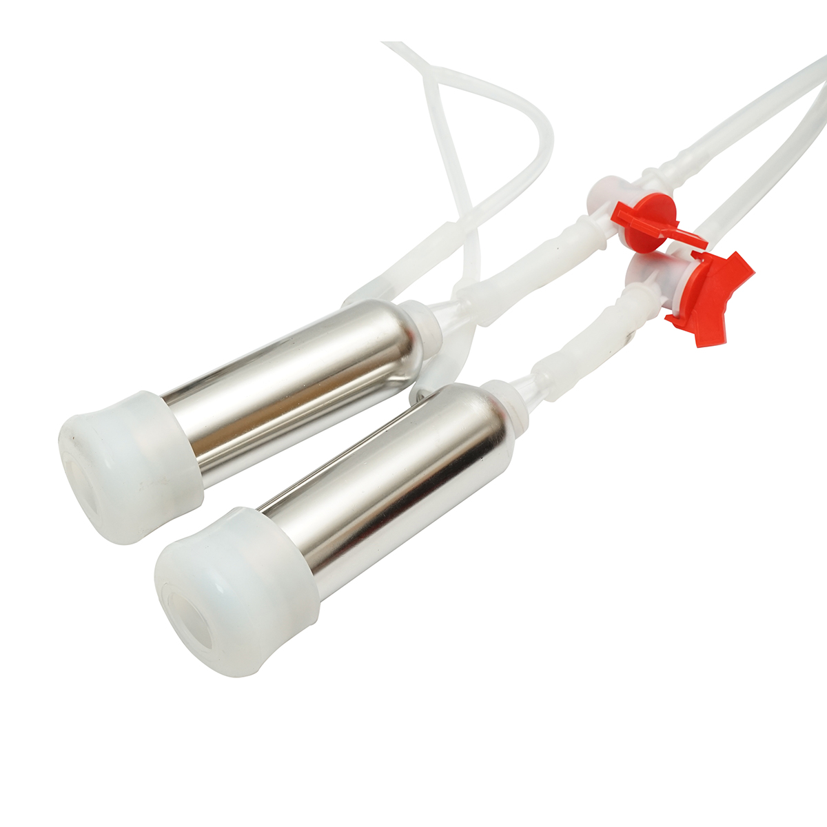 Aparat de muls 60W, 220V cu 1 post pentru vaci, bidon inox 14L - imagine 5