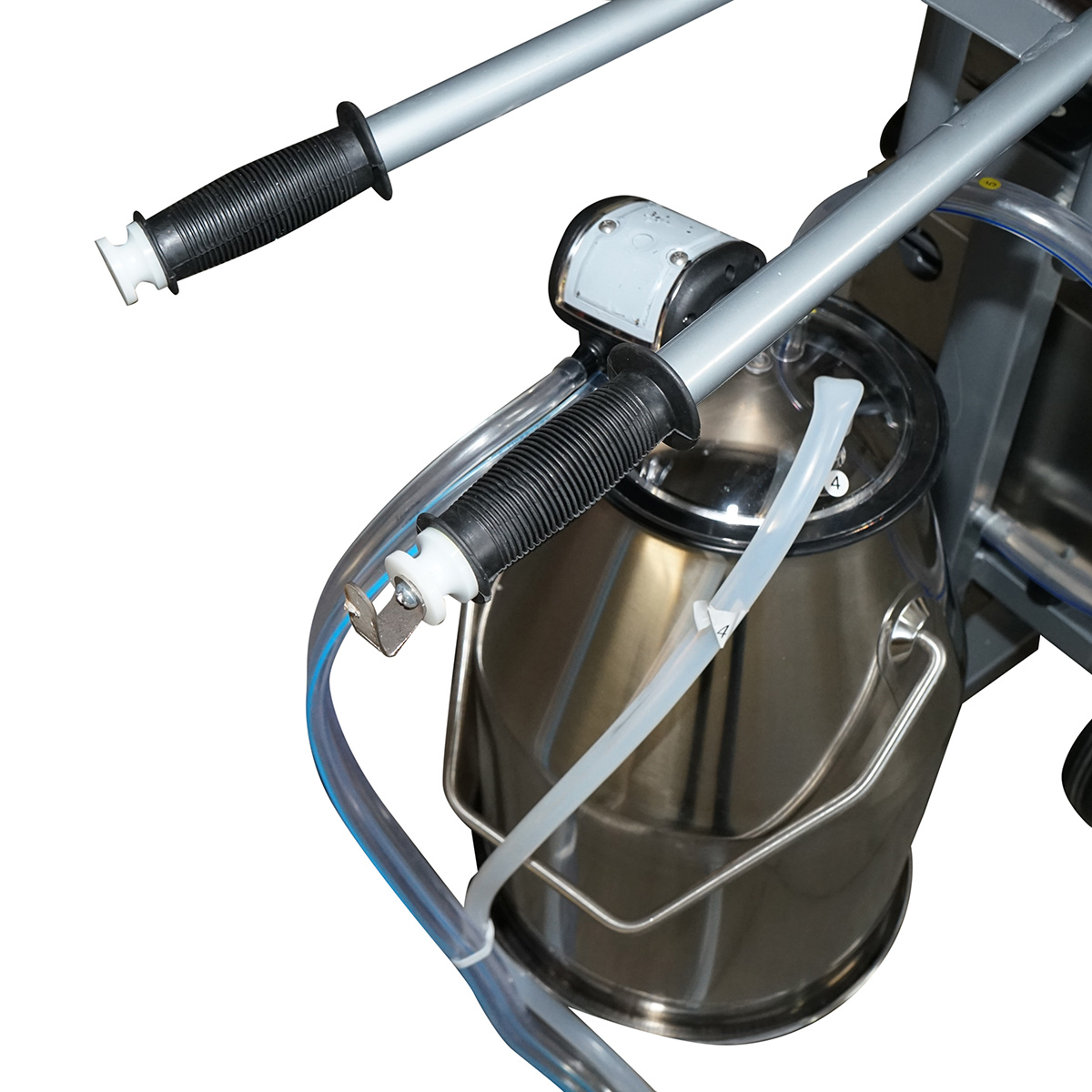 Aparat de muls vaci 1 post 650W, bidon inox 25L, grup de muls cu 4 mansoane, presiune vid 45-50 kPa, pulsatii 60-80 cpm - imagine 8