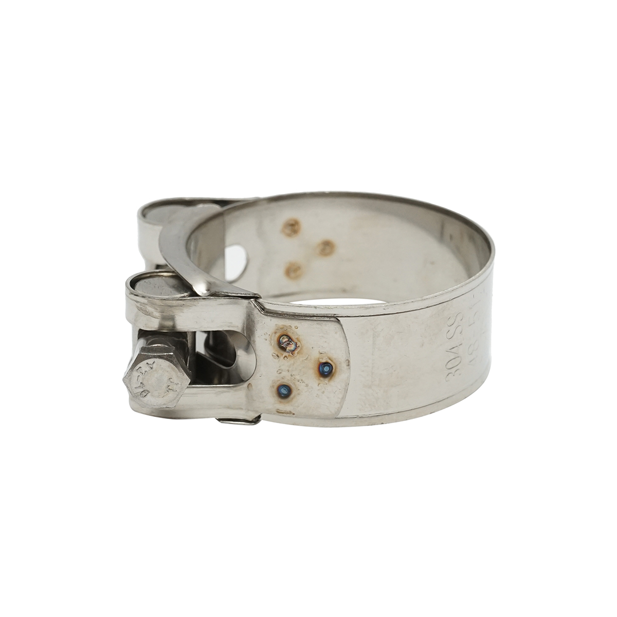 Colier forta, clema din inox 304SS cu surub pentru furtunuri 48-51mm Breckner Germany	 - imagine 2