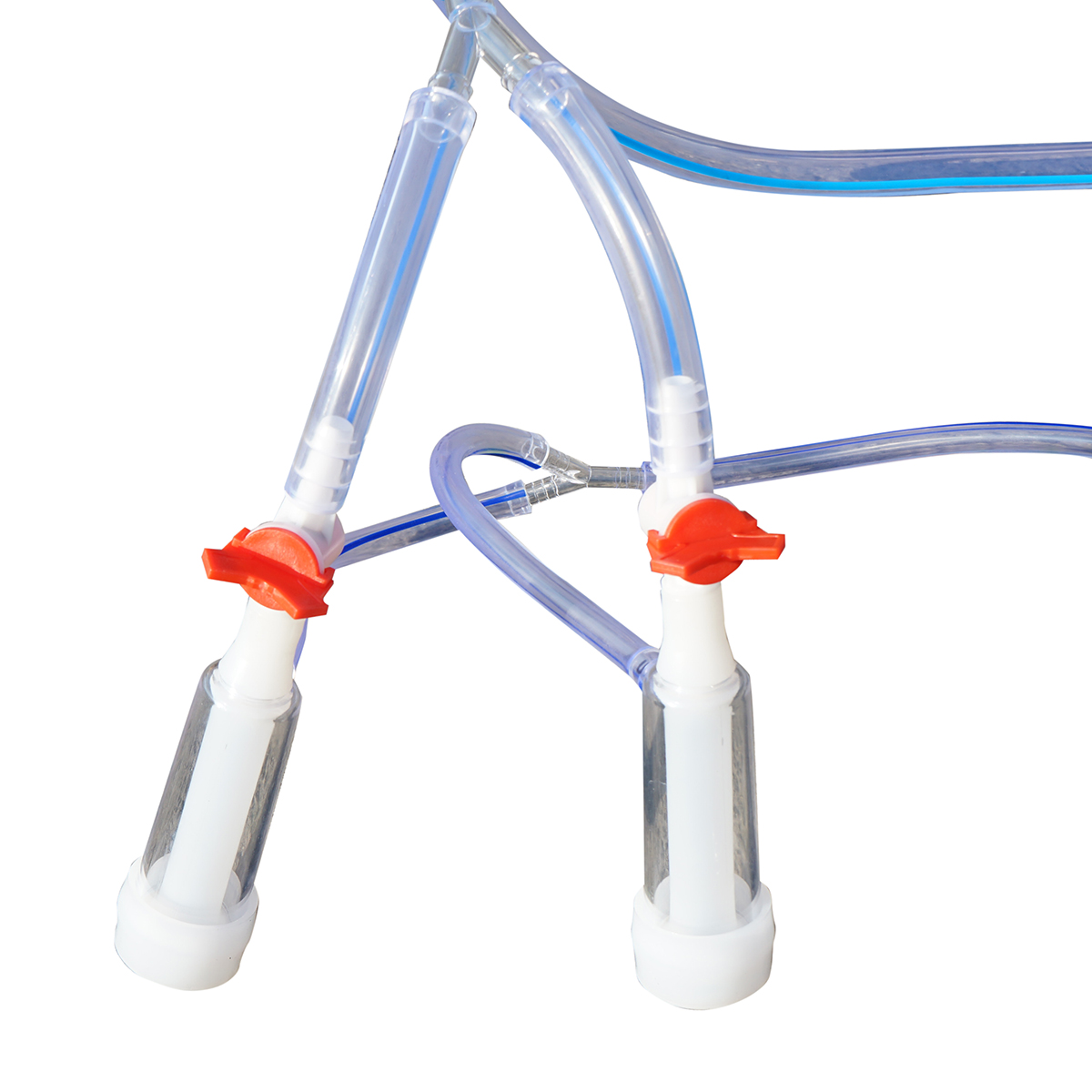 Aparat de muls oi si capre 1 post 550W, 220V bidon inox 25L, grup de muls cu 2 mansoane, presiune vid 45-50 kPa, pulsatii 60-80 cpm - imagine 8