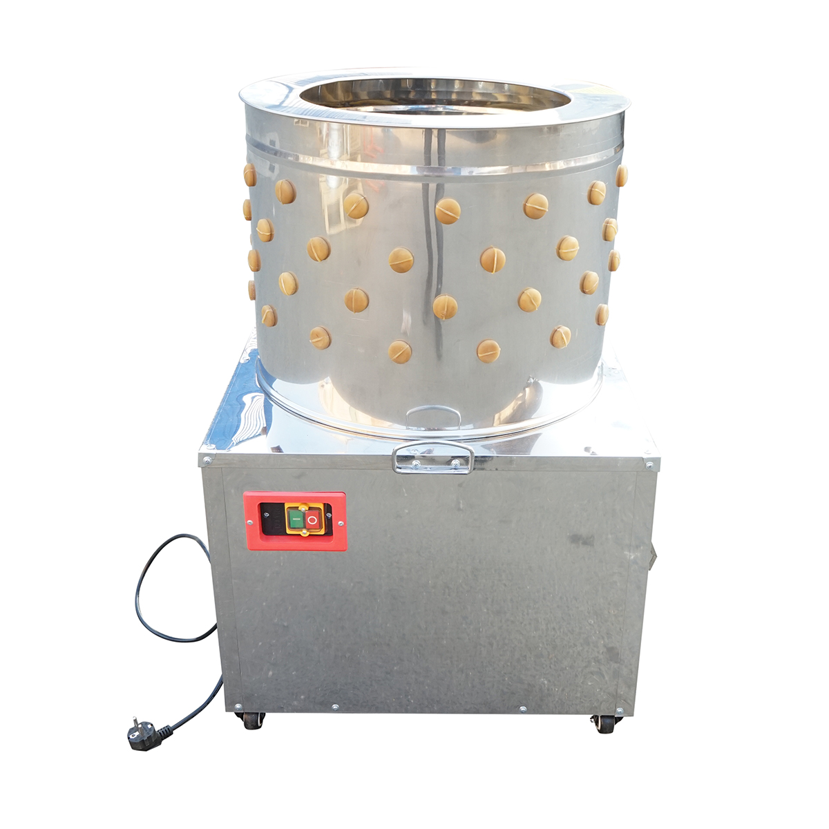 Deplumator pasari inox 1500W, 220V capacitate max. 4 pasari, 157 degete, 180 r/min IP68 - imagine 2