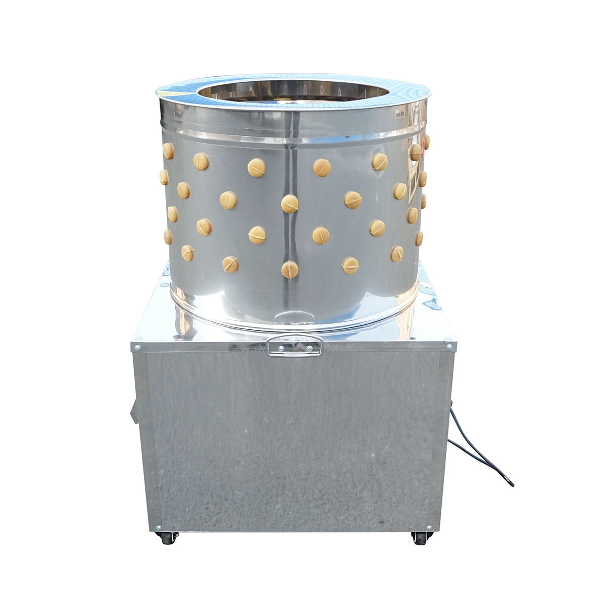 Deplumator pasari inox 1500W, 220V capacitate max. 4 pasari, 157 degete, 180 r/min IP68 - imagine 4