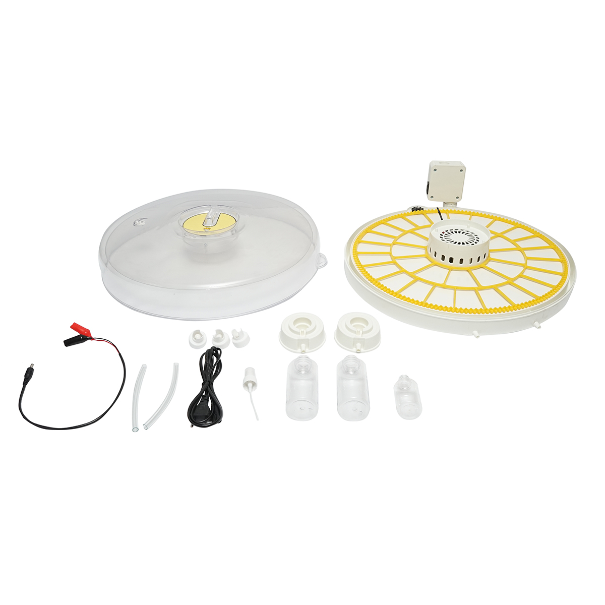 Incubator automat 35 oua 70W, 12V-220V cu rotire automata, control temperatura, umiditate, afisaj digital - imagine 3