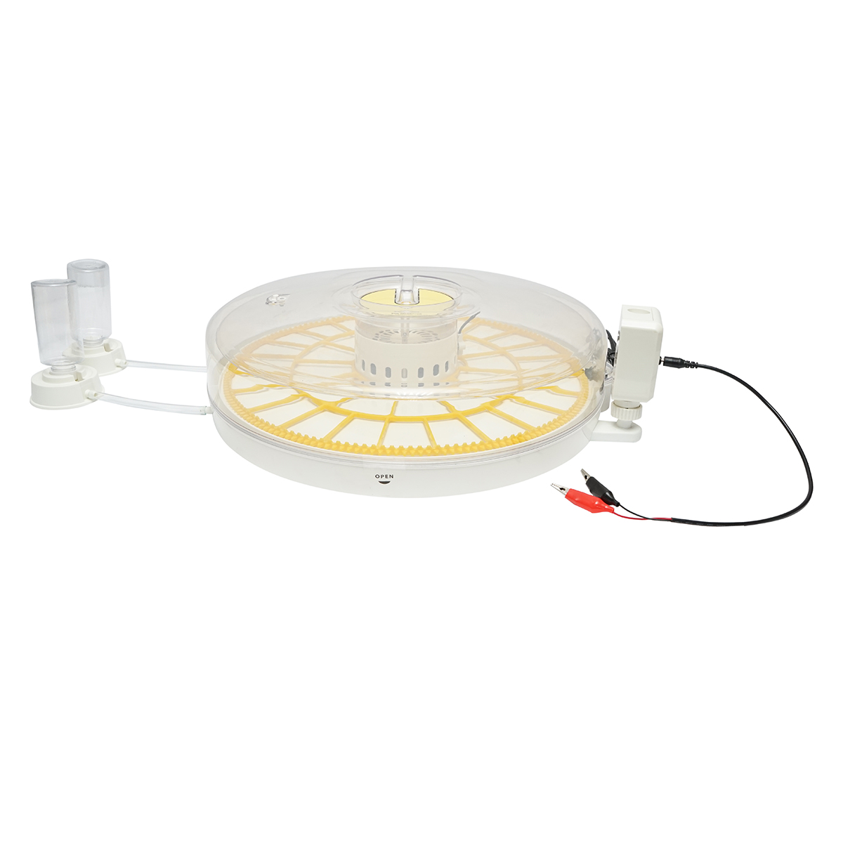 Incubator automat 35 oua 70W, 12V-220V cu rotire automata, control temperatura, umiditate, afisaj digital - imagine 2