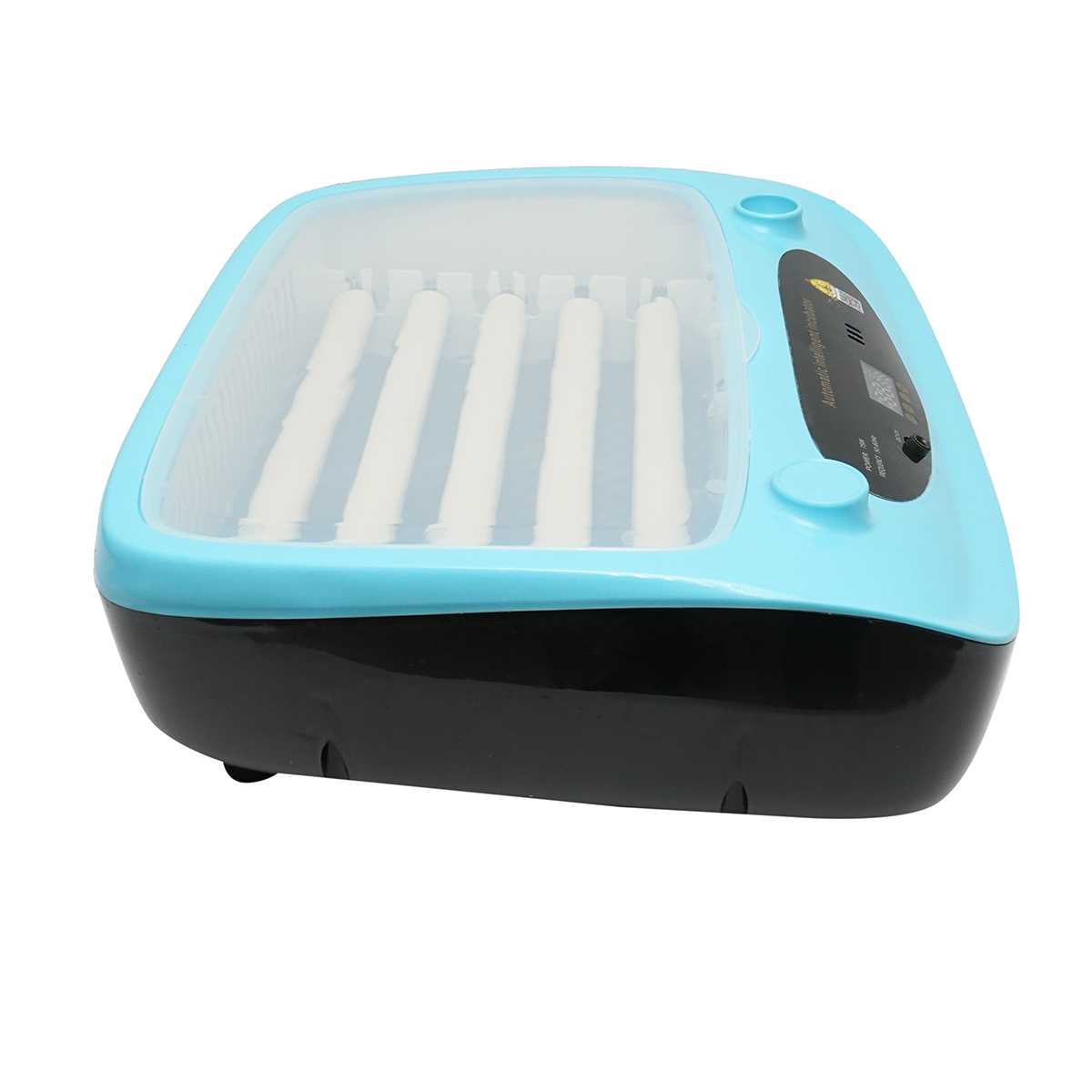 Incubator automat 24 oua 75W, 12V-220V cu rotire automata, control temperatura, umiditate, afisaj digital - imagine 5