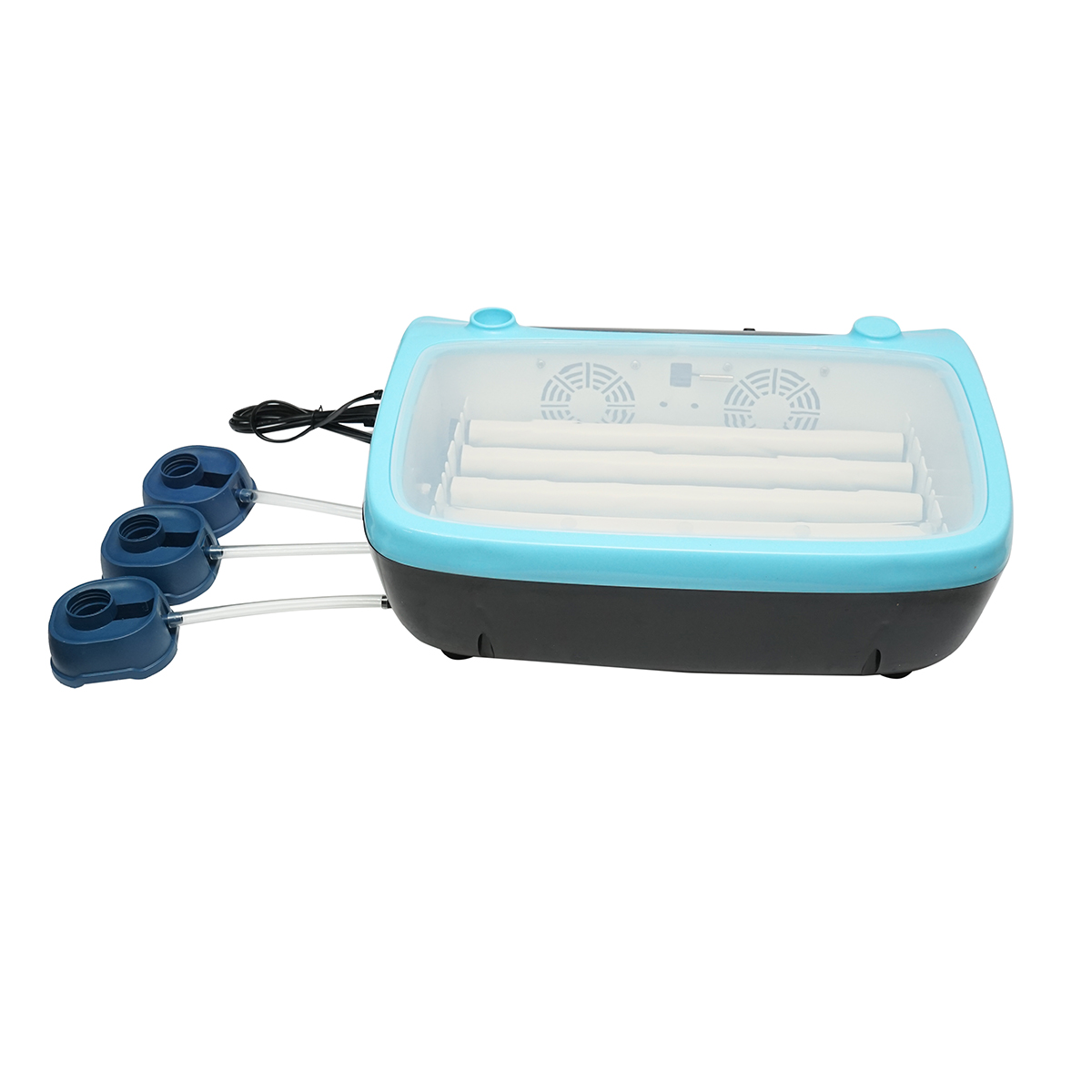 Incubator automat 24 oua 75W, 12V-220V cu rotire automata, control temperatura, umiditate, afisaj digital - imagine 4