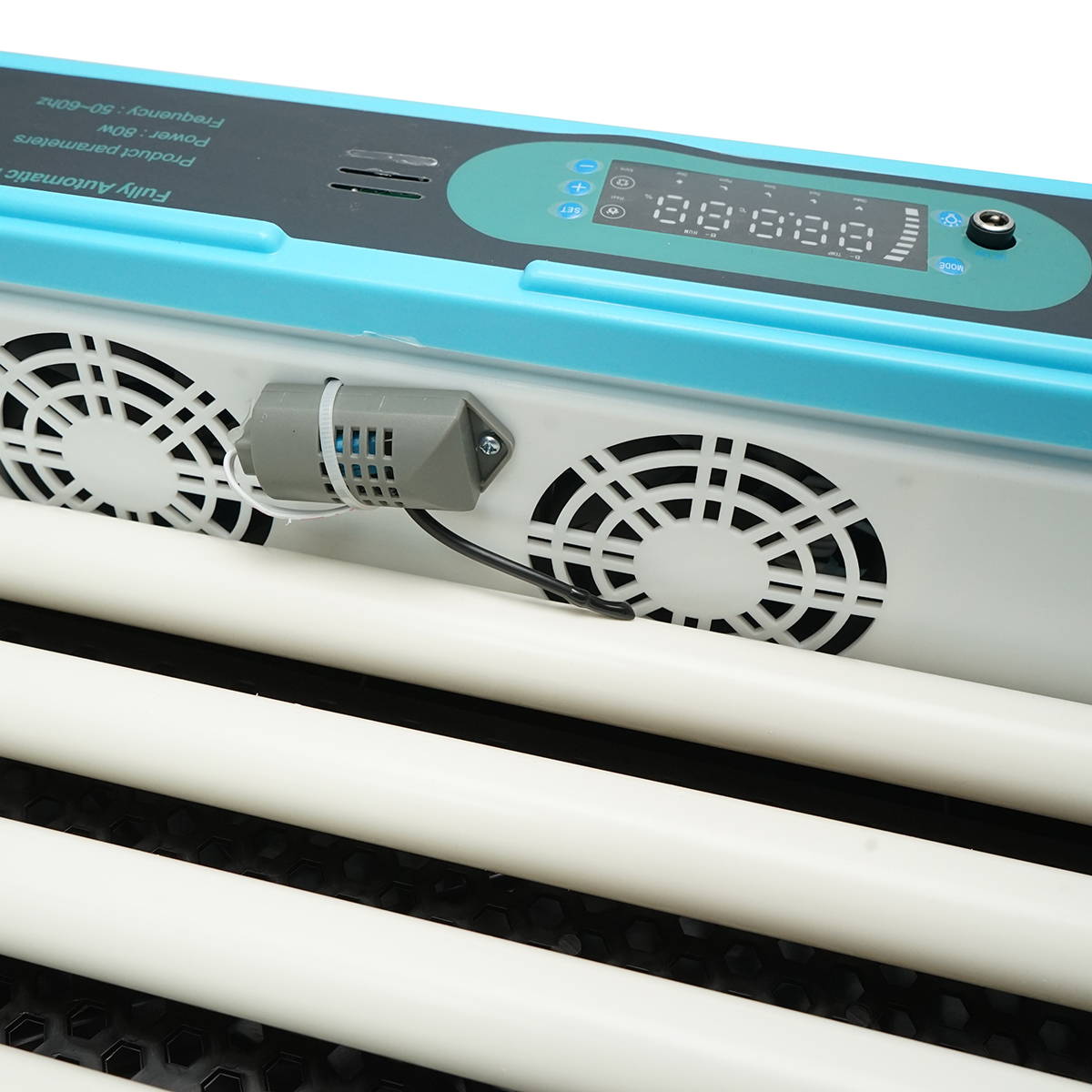 Incubator automat 36 oua 80W, 12V-220V, rotire automata, control temperatura, umiditate, afisaj digital - imagine 9