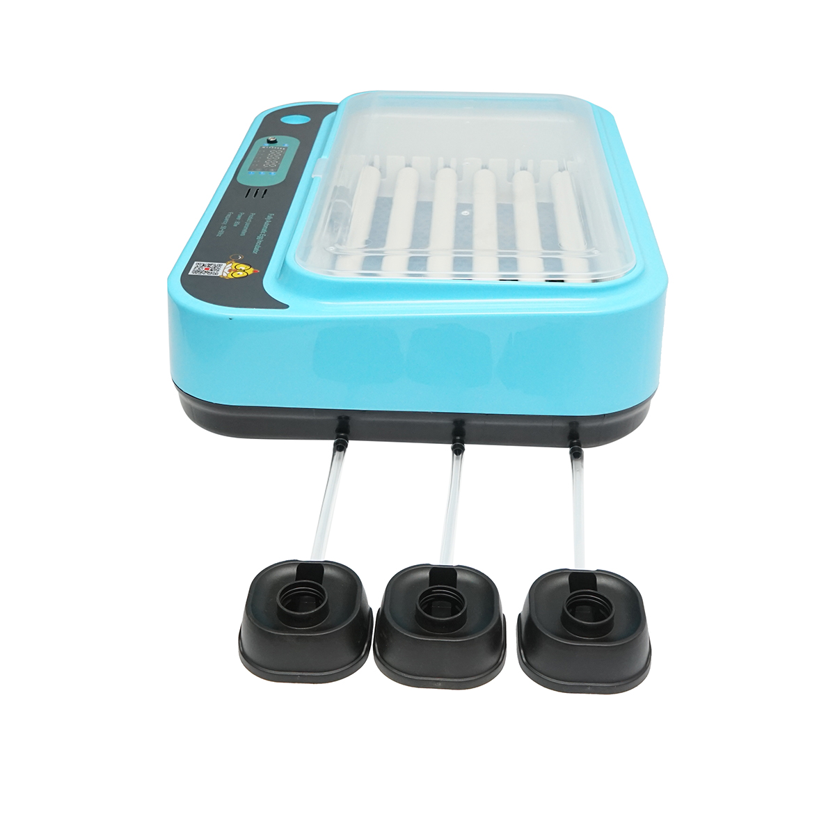 Incubator automat 36 oua 80W, 12V-220V, rotire automata, control temperatura, umiditate, afisaj digital - imagine 2