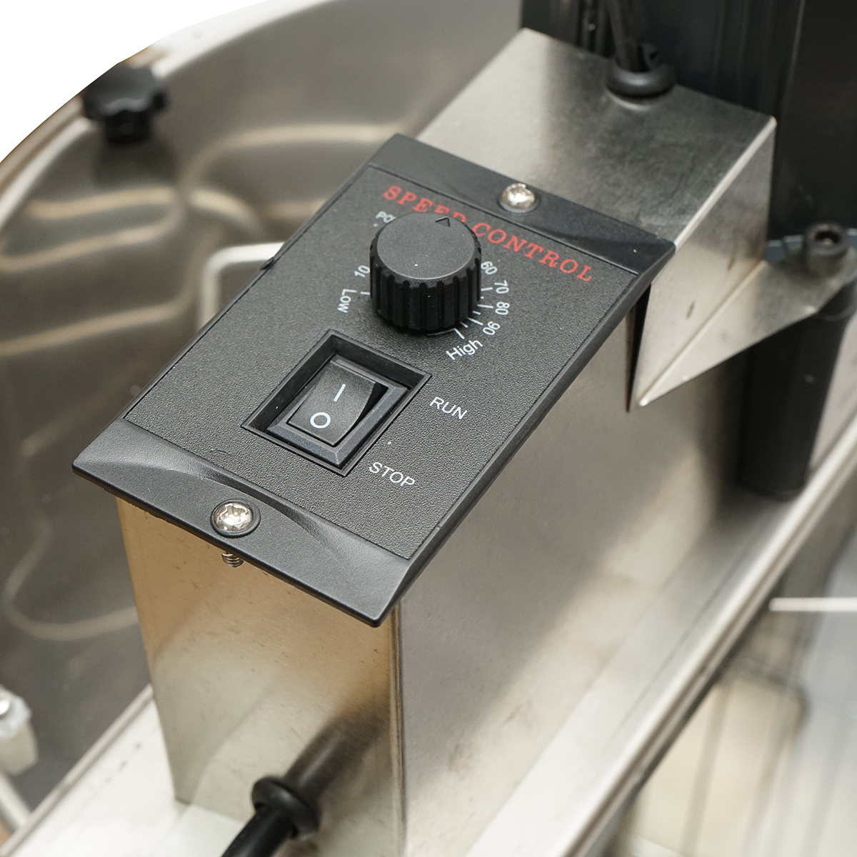 Centrifuga apicola electrica 120W 220V, extractor miere din inox cu 3 rame - imagine 6