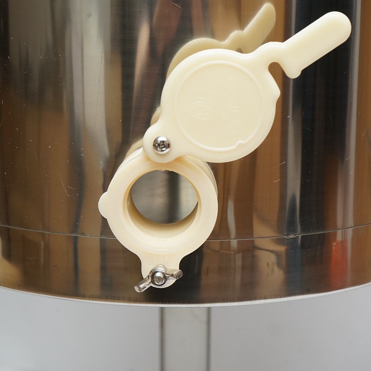 Centrifuga apicola electrica 120W 220V, extractor miere din inox cu 3 rame - imagine 7