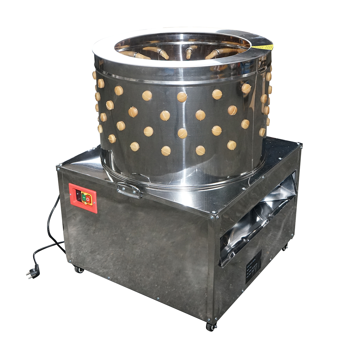 Deplumator pasari inox 2200W, 220V capacitate max. 6 pasari, 157 degete, 240 r/min IP68