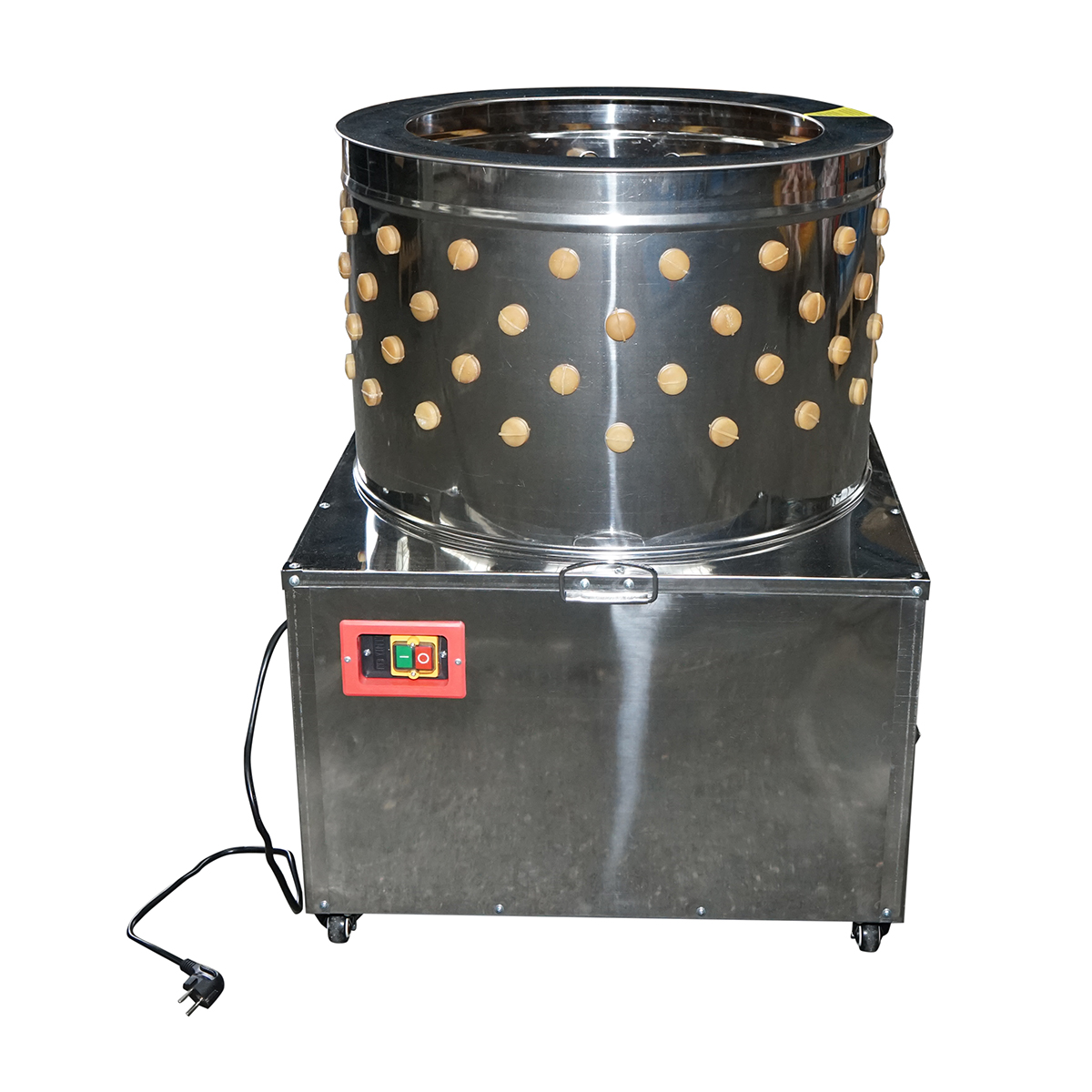 Deplumator pasari inox 2200W, 220V capacitate max. 6 pasari, 157 degete, 240 r/min IP68 - imagine 2