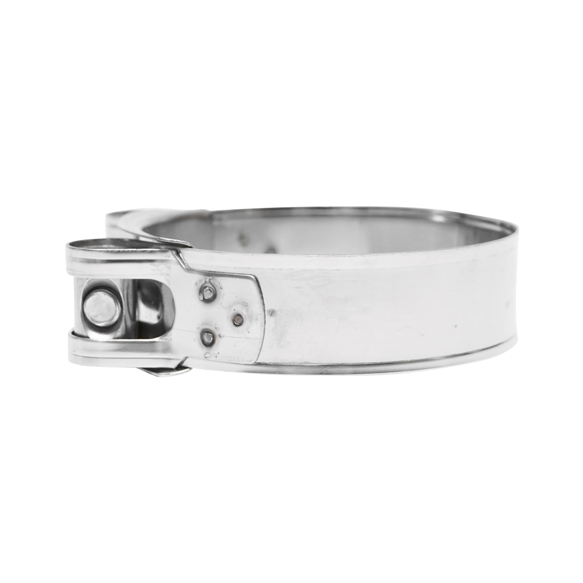 Colier forta, clema inox cu surub 304SS pentru furtunuri 74-79mm Breckner Germany	 - imagine 3