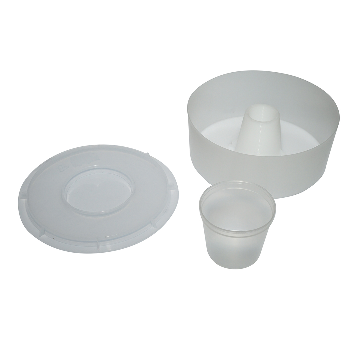 Hranitor albine rotund 210x80mm - imagine 3