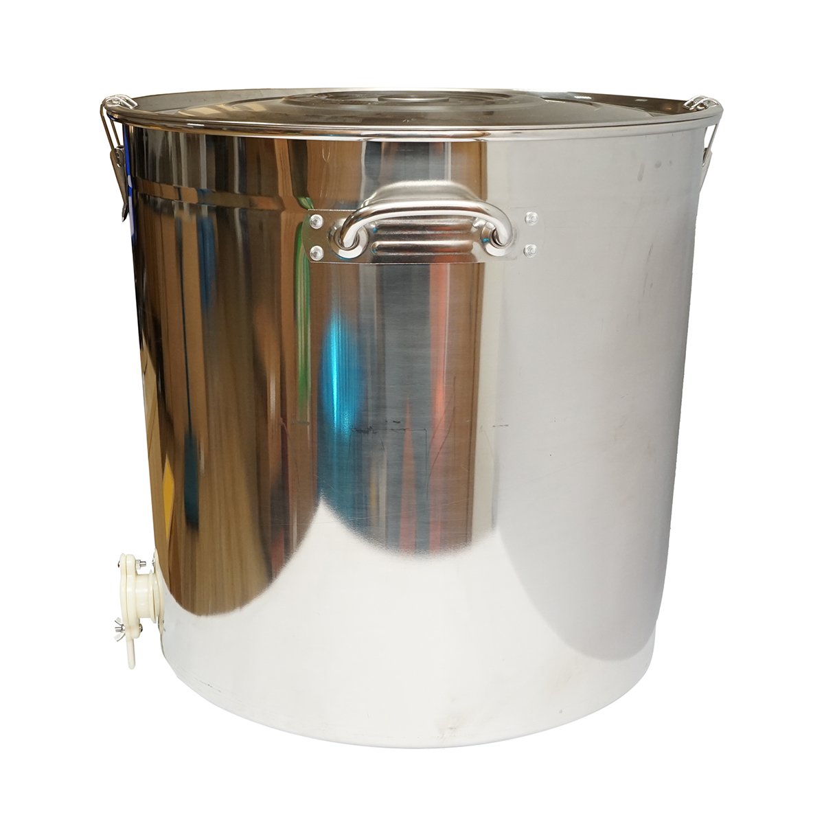 Maturator din inox cu capac pentru miere de albine 100Kg - imagine 3