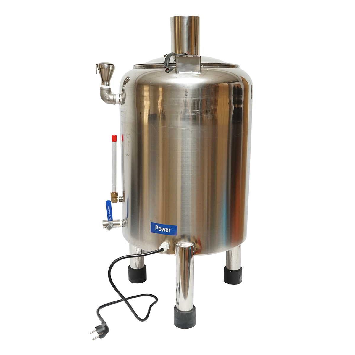 Aparat automat de pasteurizare din inox pentru lapte, sucuri, capacitate 20L 305x350x300mm - imagine 5