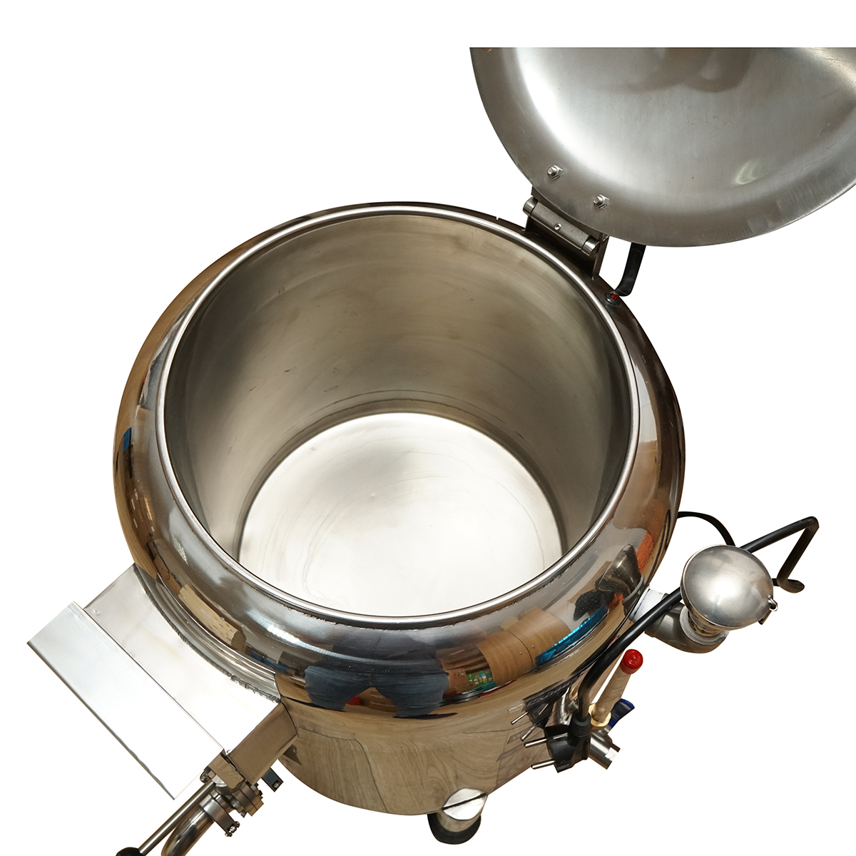 Aparat automat de pasteurizare din inox pentru lapte, sucuri, capacitate 20L 305x350x300mm - imagine 12