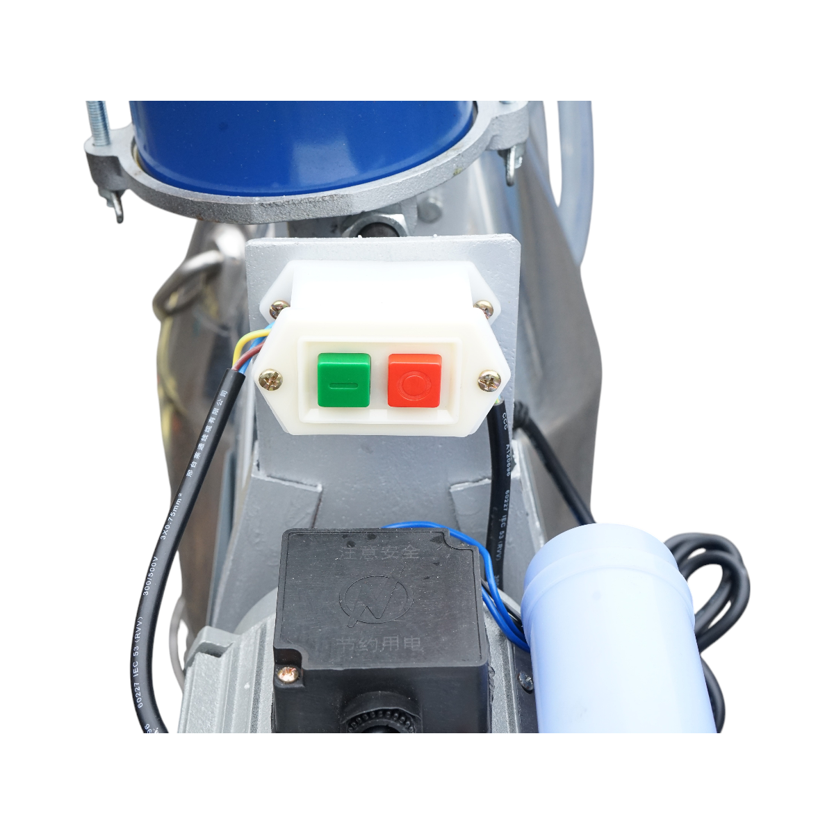 Aparat de muls vaci 1 post 550W, 220V bidon inox 25L, grup de muls cu 4 mansoane, presiune vid 40-50 kPa, pulsatii 64 cpm - imagine 5