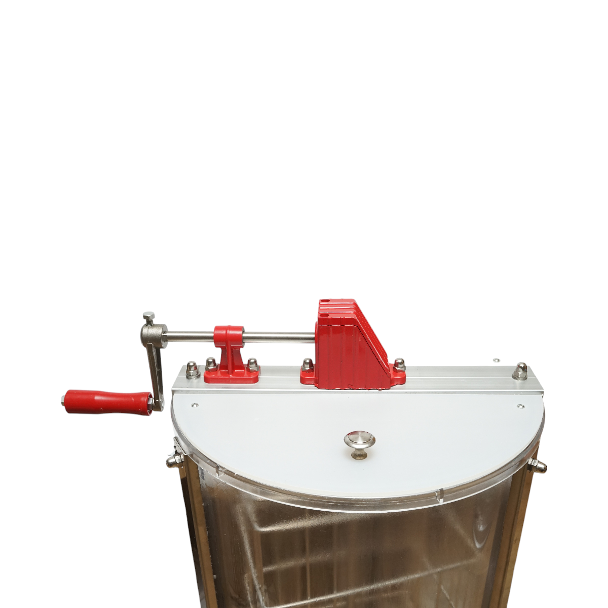 Centrifuga manuala apicola, extractor miere transparent cu 2 rame - imagine 6