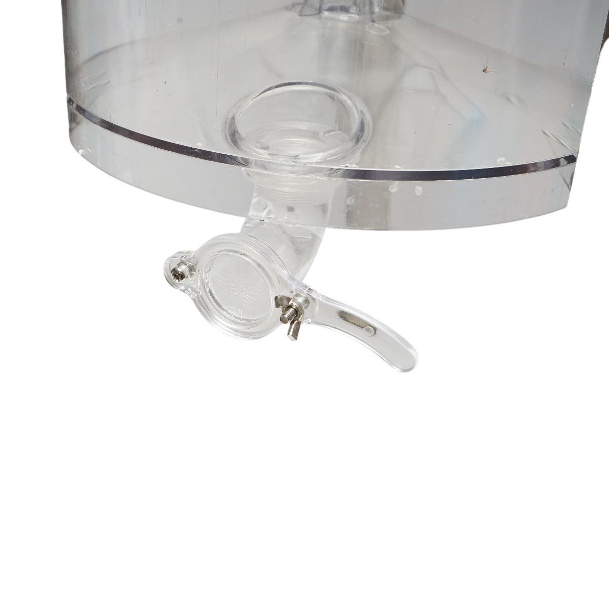 Centrifuga manuala apicola, extractor miere transparent cu 3 rame - imagine 5