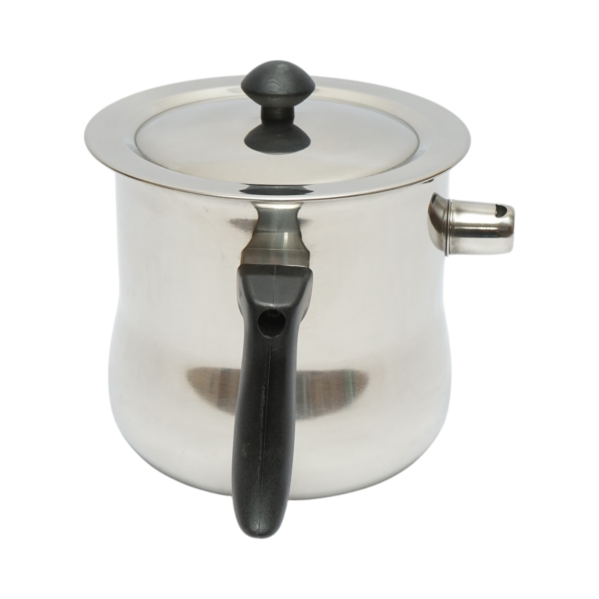 Recipient inox cu pereti dubli pentru topit ceara 1.5L - imagine 3