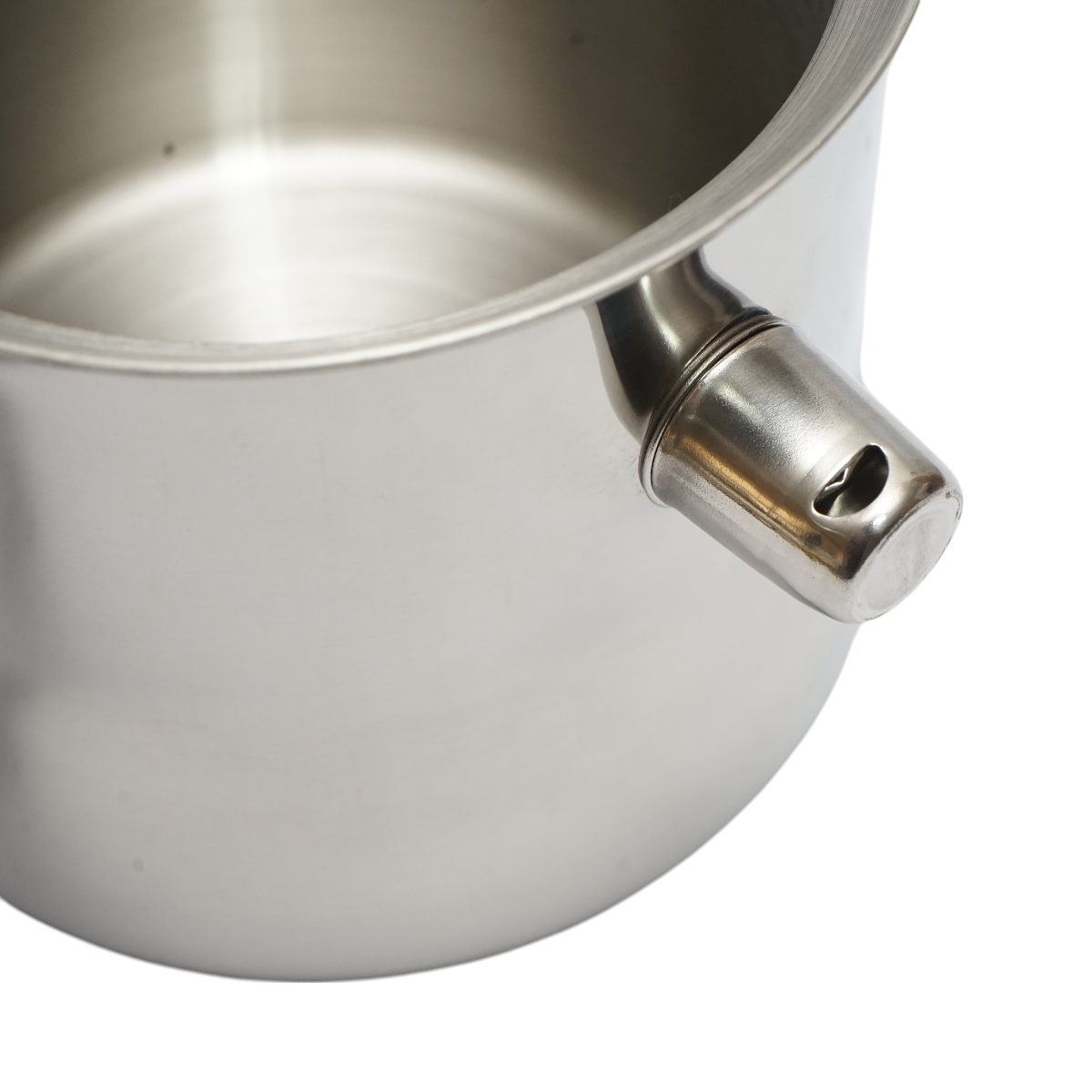 Recipient inox cu pereti dubli pentru topit ceara 1.5L - imagine 5
