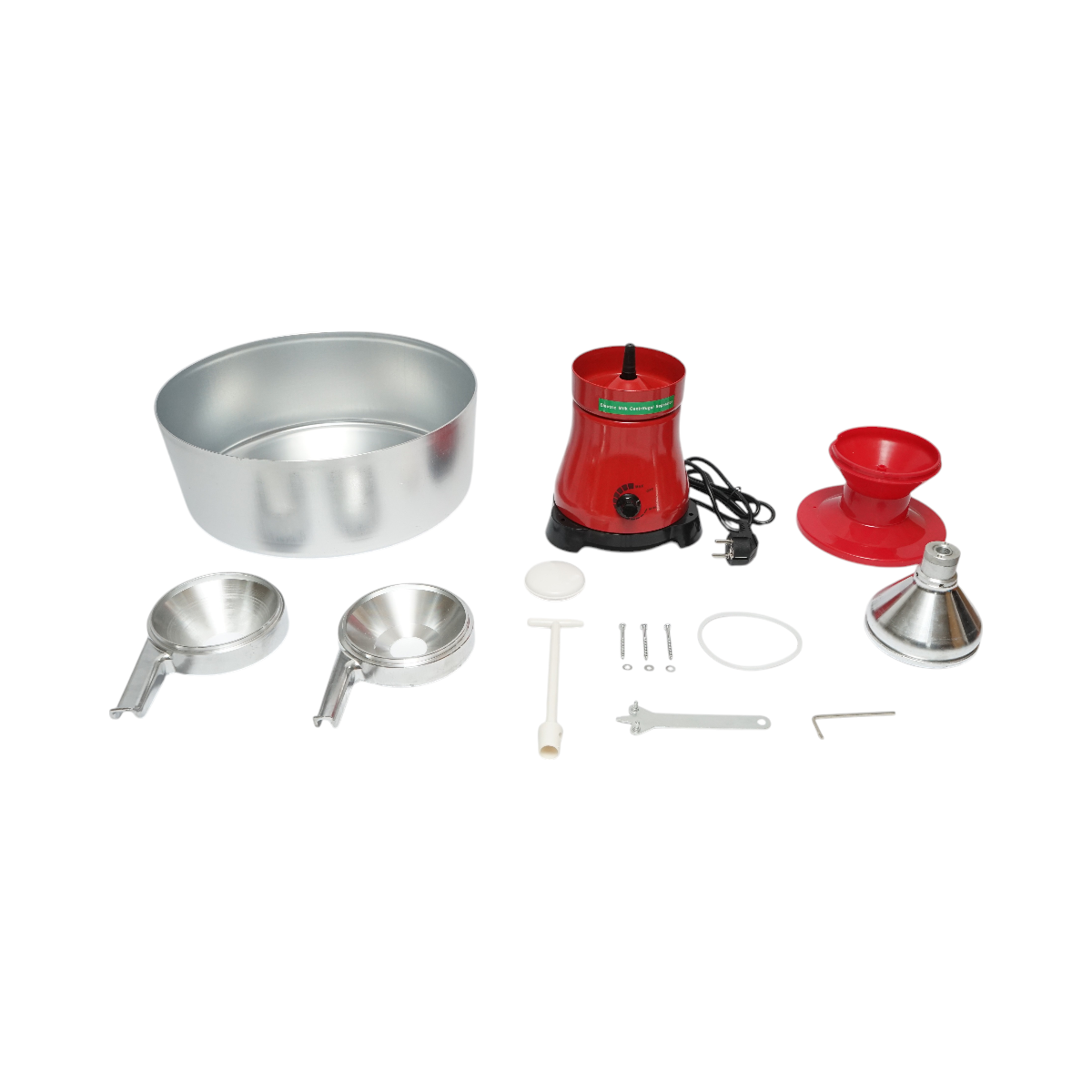 Separator smantana din lapte sau pentru degresat automat 300W, 220V, recipient aluminiu 12L, capacitate 80L/h - imagine 5