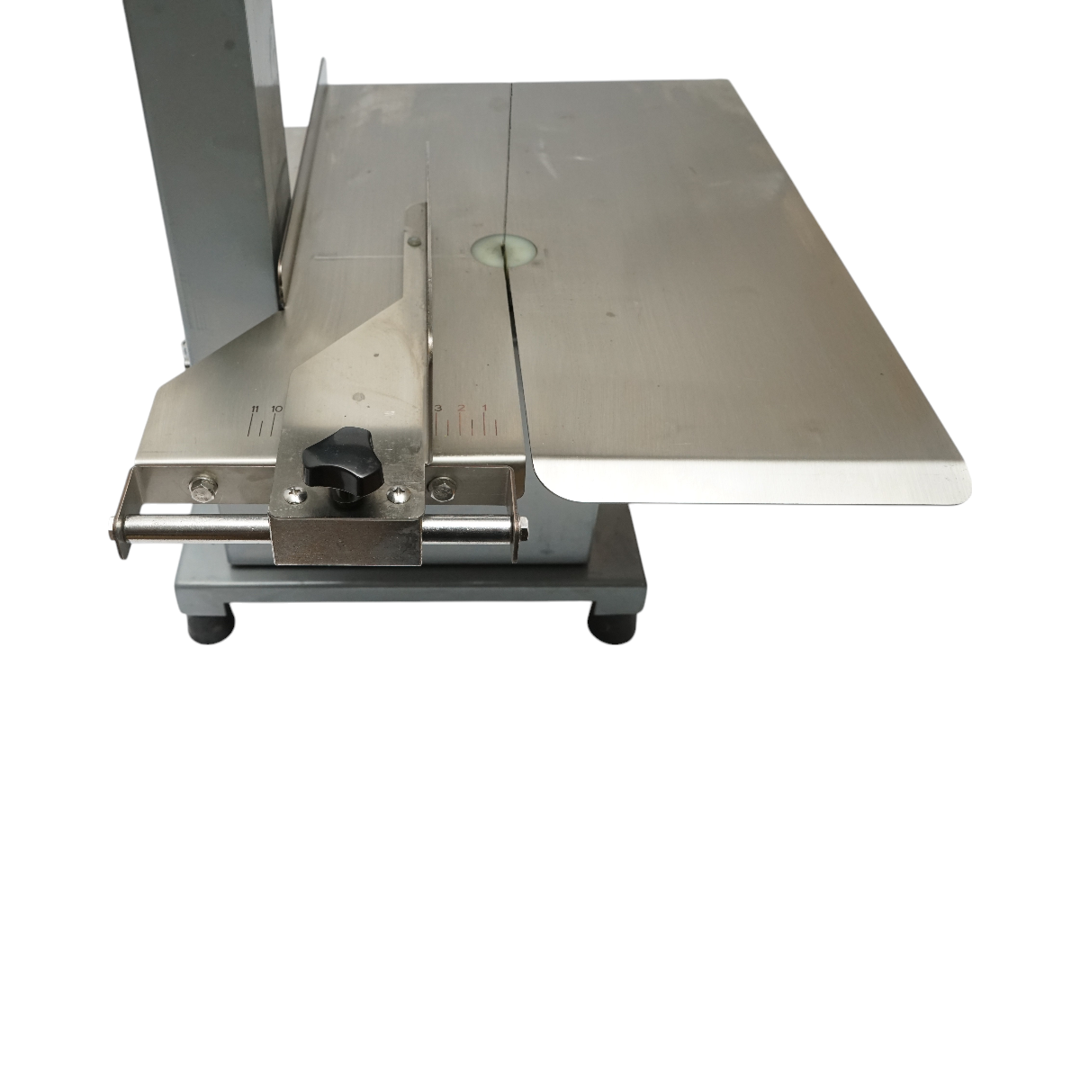 Masina electrica de taiat carne si oase 850W, 220V, viteza taiere 9.5 m/s, lama fierastrau 1200mm - imagine 8