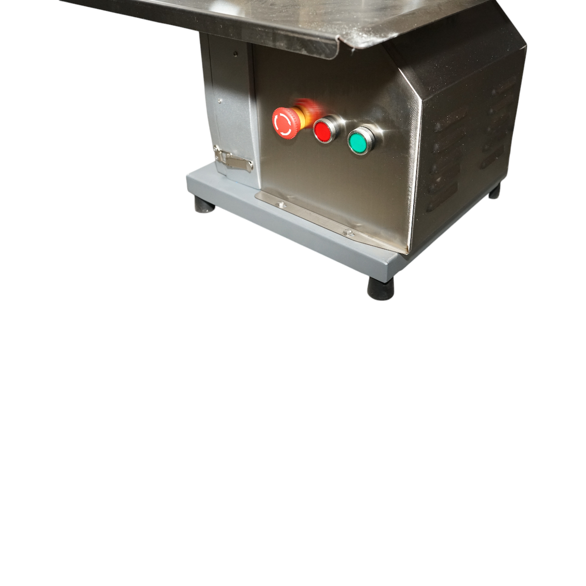 Masina electrica de taiat carne si oase 1500W, 220V, viteza taiere 15.4 m/s, lama fierastrau 1650mm - imagine 9