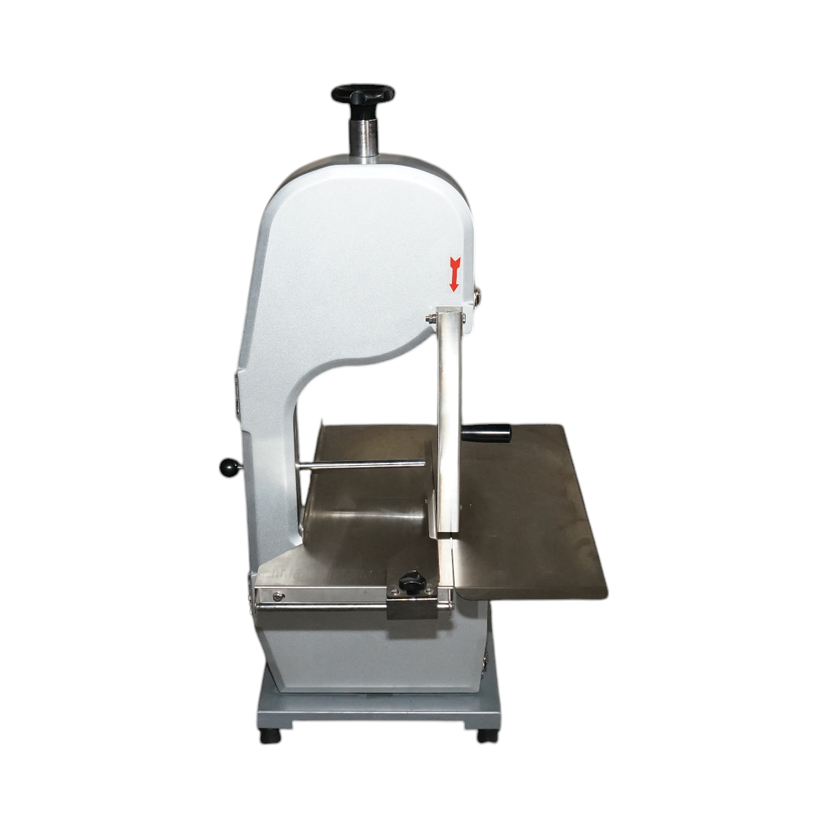 Masina electrica de taiat carne si oase 1500W, 220V, viteza taiere 15.4 m/s, lama fierastrau 1650mm - imagine 4