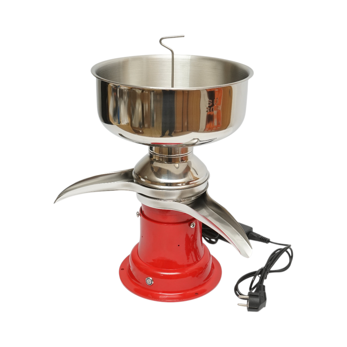 Separator smantana din lapte sau pentru degresat automat 30W, 220V, recipient inox 7L, capacitate 90L/h - imagine 3