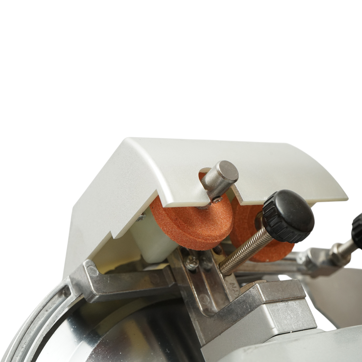 Masina de feliat carne si mezeluri electrica 150W, 220V, grosime reglabila 0.2-12mm, diametru lama 250mm - imagine 8