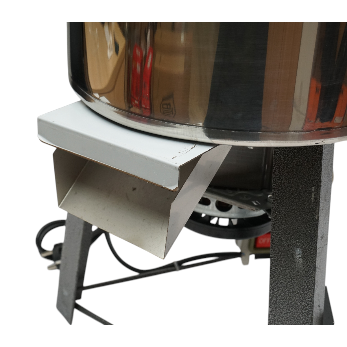 Moara electrica resturi vegetale si nutret 2.2kW, 220V, cuva inox 10L, 4 cutite incluse - imagine 7