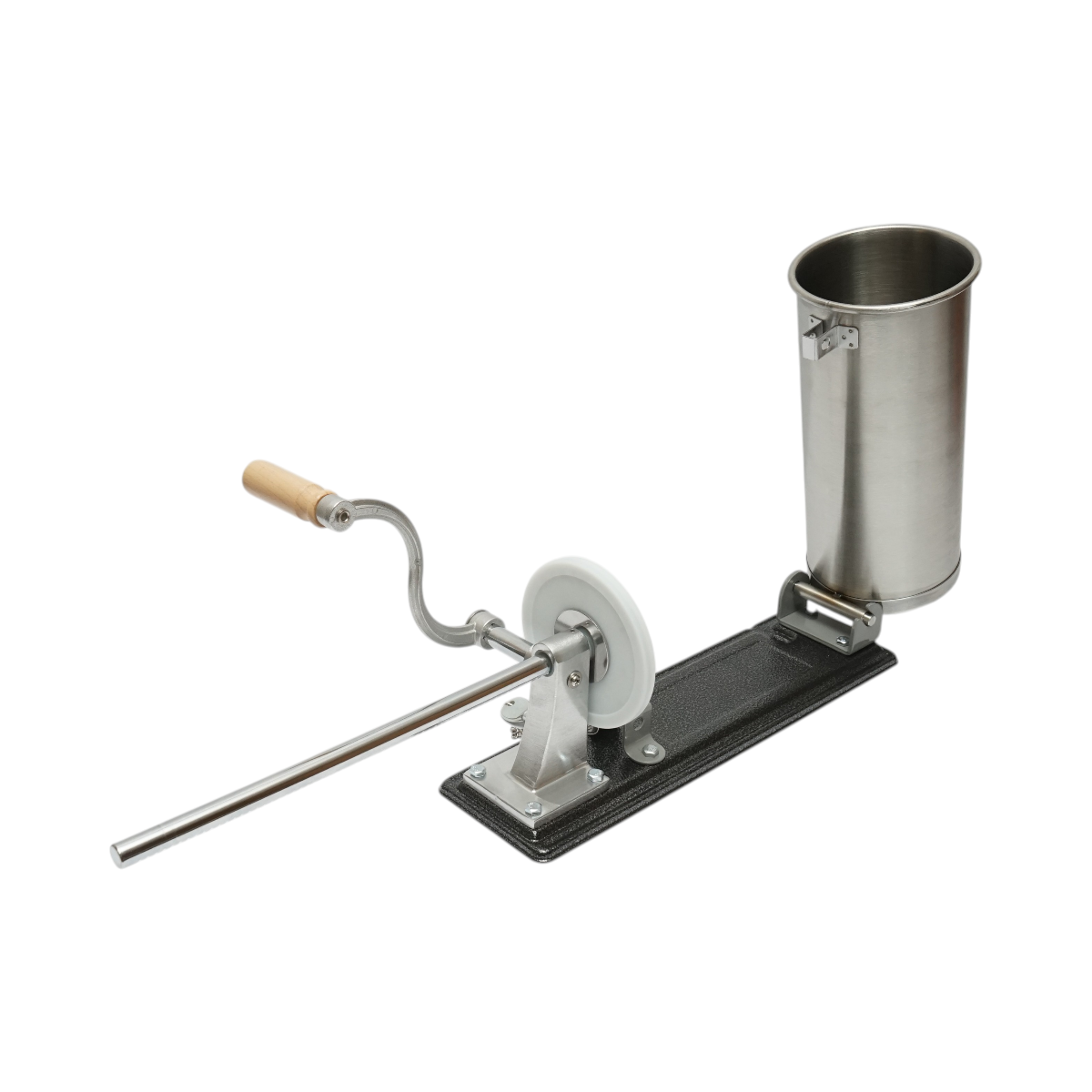 Masina de umplut carnati orizontala inox 3kg, 4 palnii 15, 19, 22, 25mm incluse - imagine 5