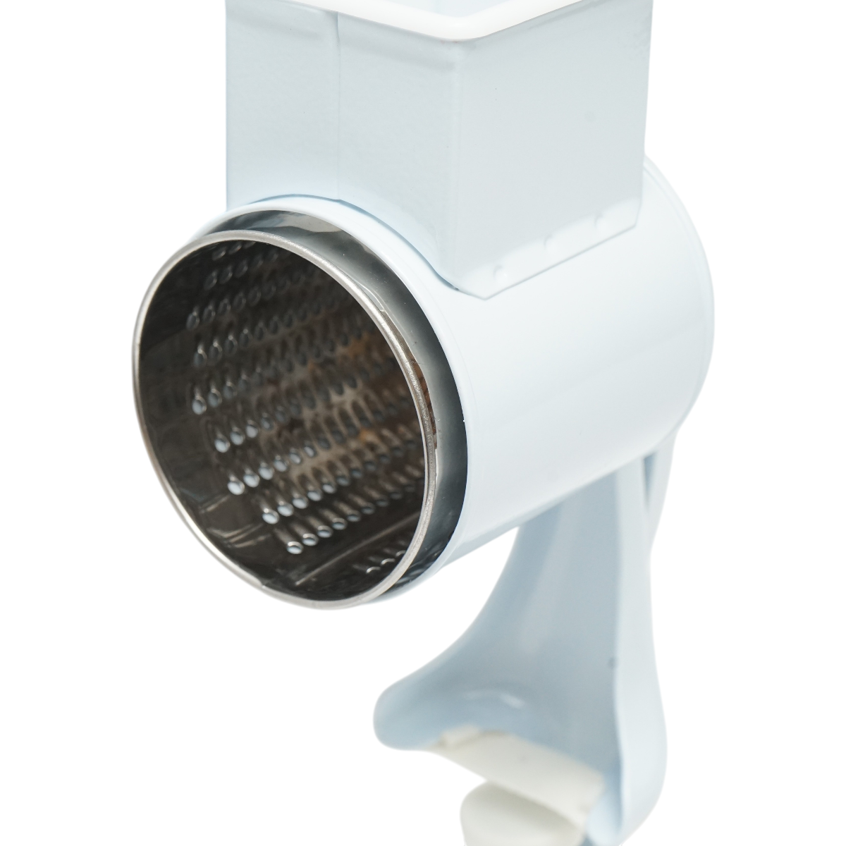 Masina de macinat nuci manuala, tambur inox, corp metalic alb Berner BG-5 - imagine 7