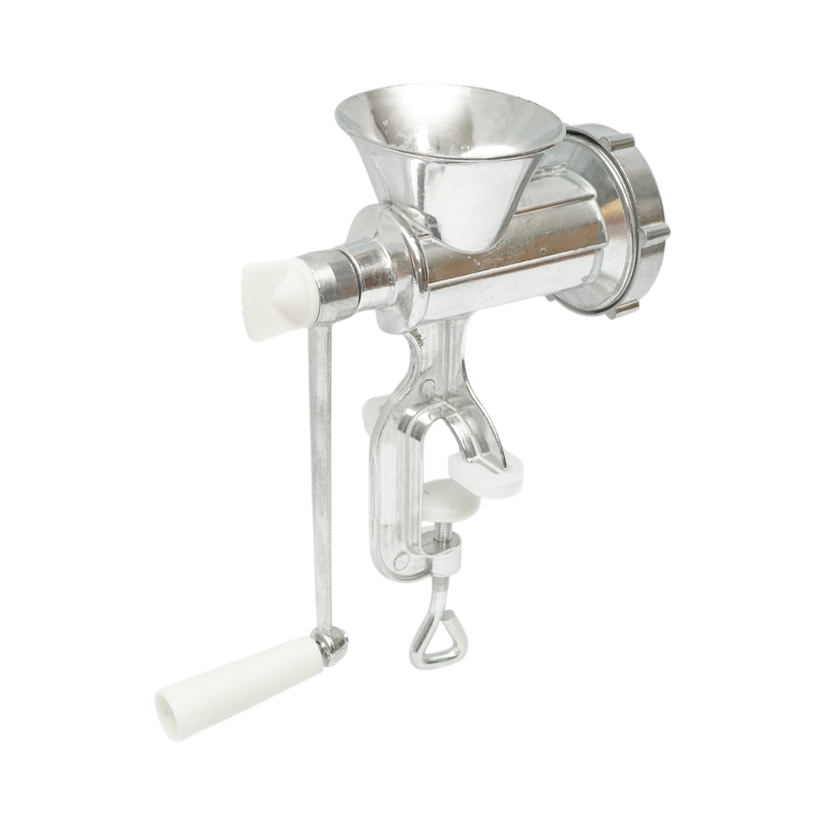 Masina de tocat carne manuala Nr. 10 din aluminiu - imagine 3