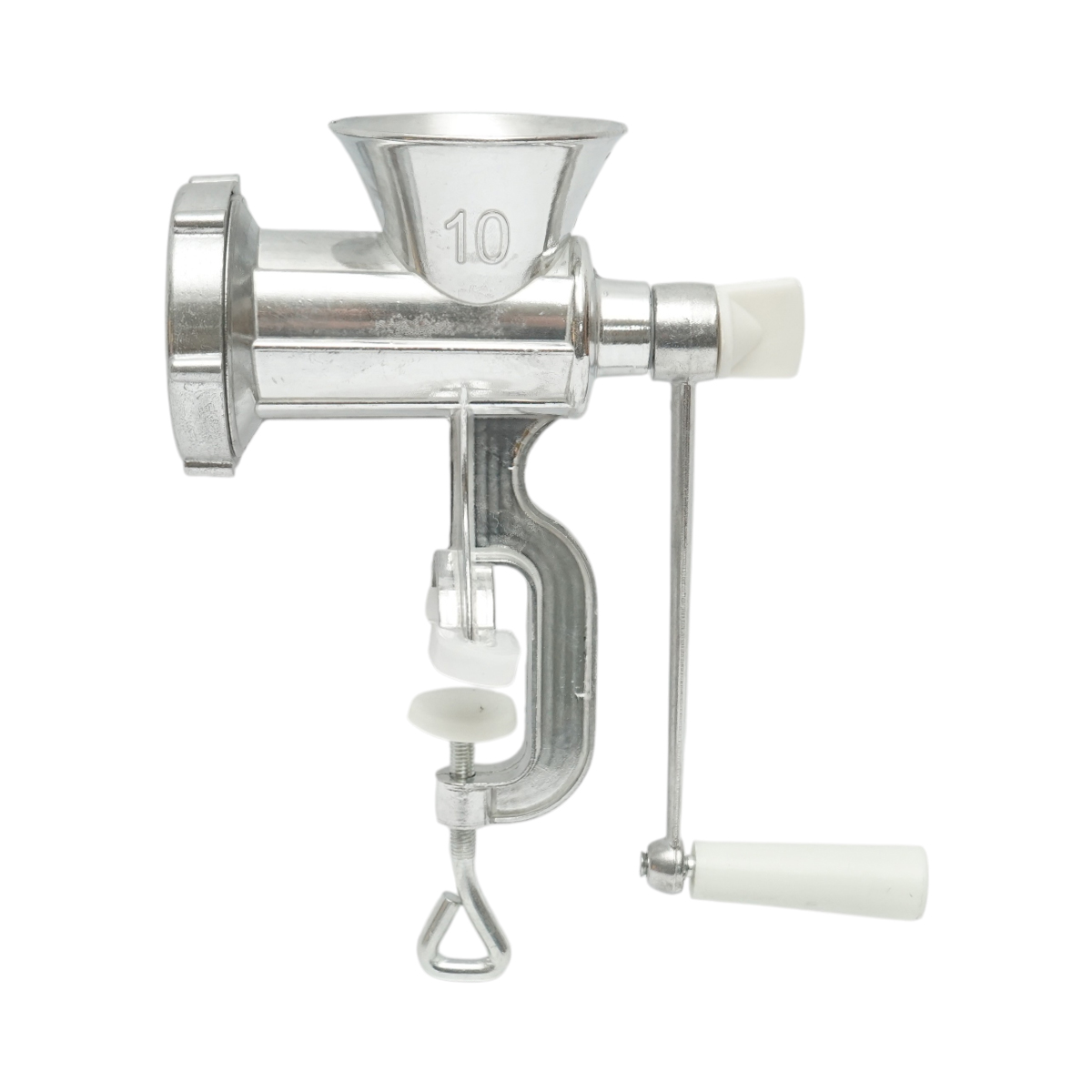 Masina de tocat carne manuala Nr. 10 din aluminiu - imagine 2