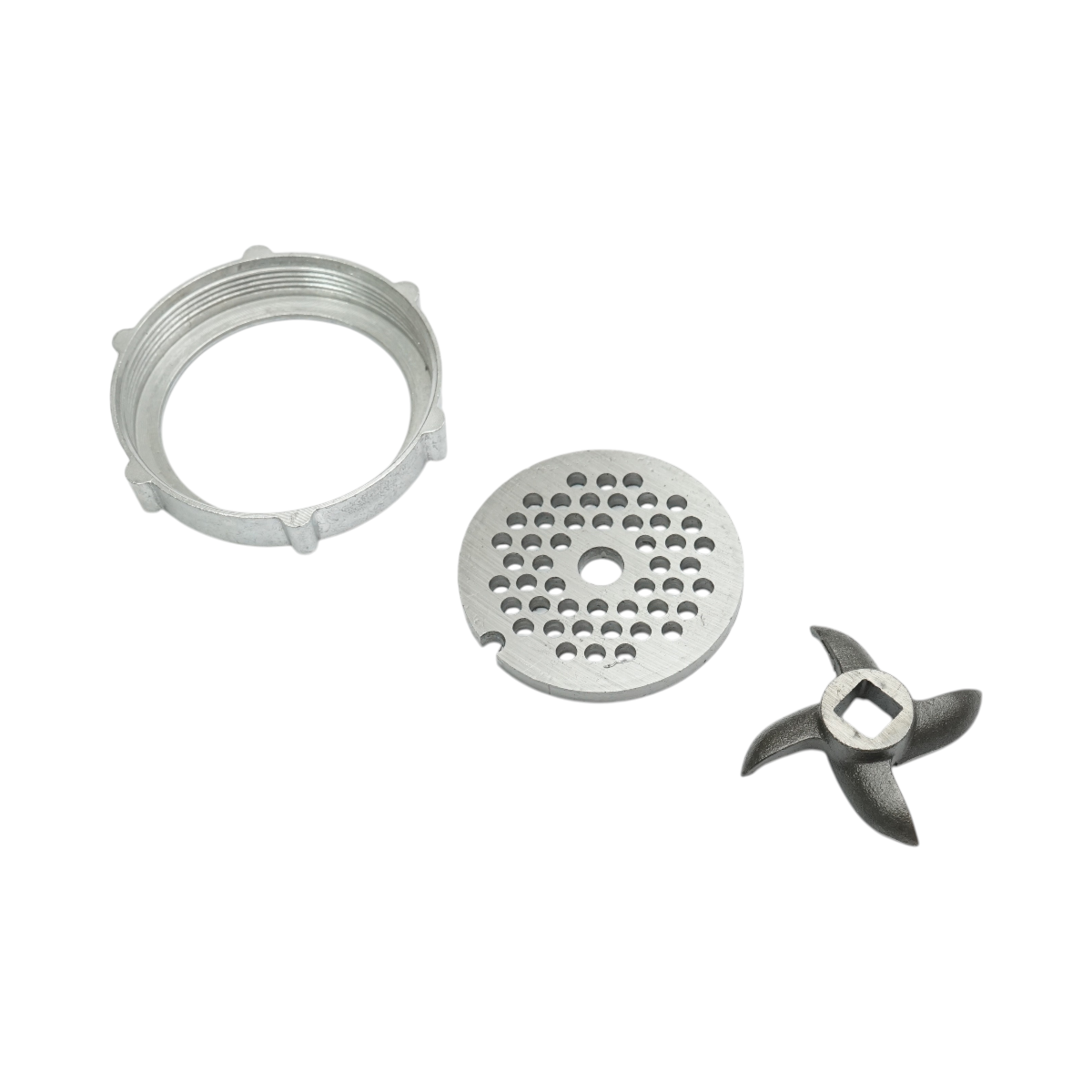 Masina de tocat carne manuala Nr. 10 din aluminiu - imagine 7