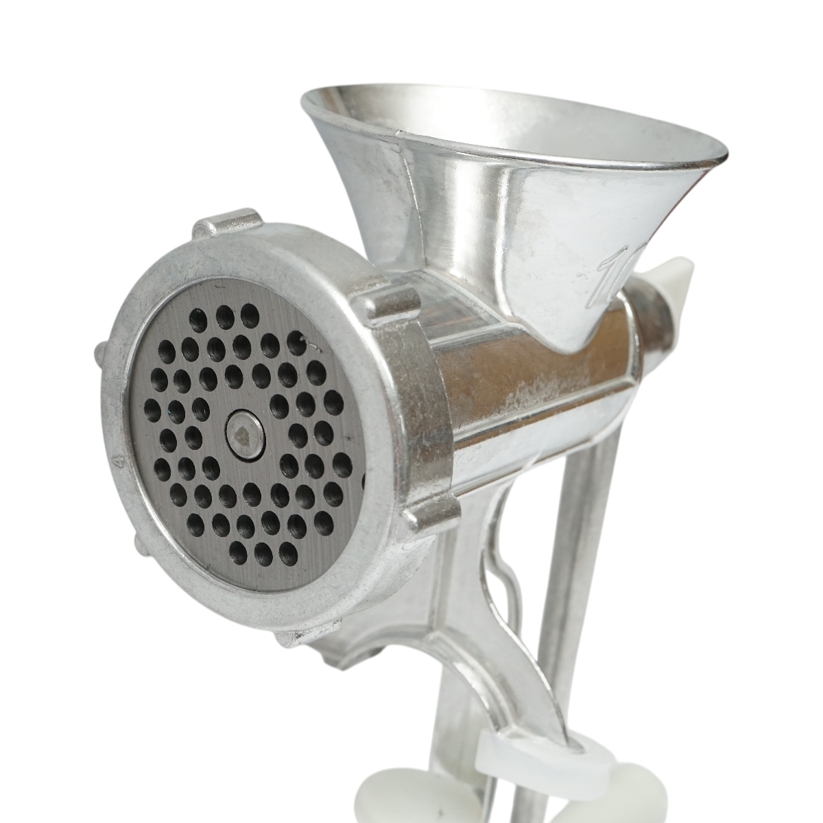 Masina de tocat carne manuala Nr. 10 din aluminiu - imagine 6