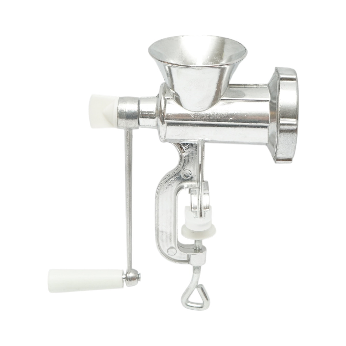 Masina de tocat carne manuala Nr. 10 din aluminiu - imagine 4