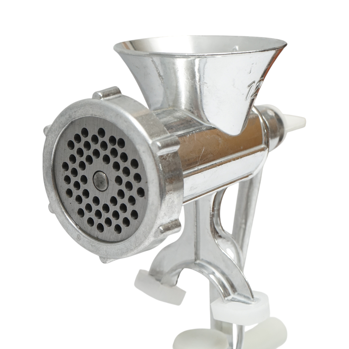 Masina de tocat carne manuala Nr. 12 din aluminiu - imagine 8