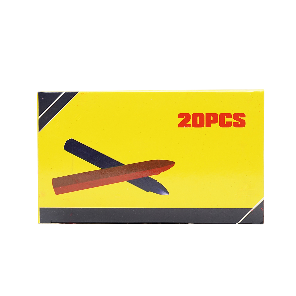 Creta vulcanizare rosu fluorescent 20 buc/cutie marcaje, industriala