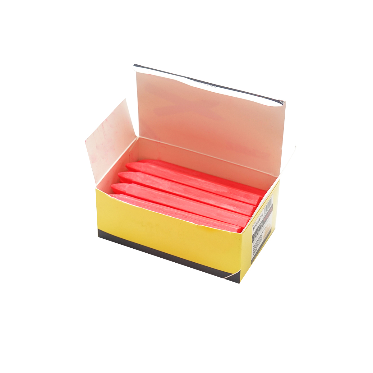 Creta vulcanizare rosu fluorescent 20 buc/cutie marcaje, industriala - imagine 2