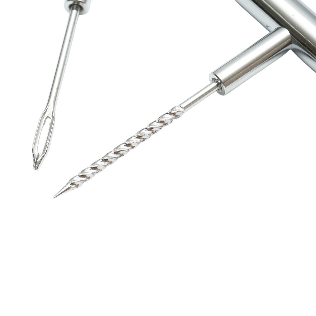 Kit profesional vulcanizare anvelope tubeless la rece cu snur si adeziv - imagine 4