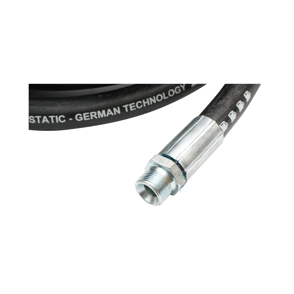 Furtun presiune 10M cu nipluri 3/4 pentru pompa transfer motorina Breckner Germany - imagine 4