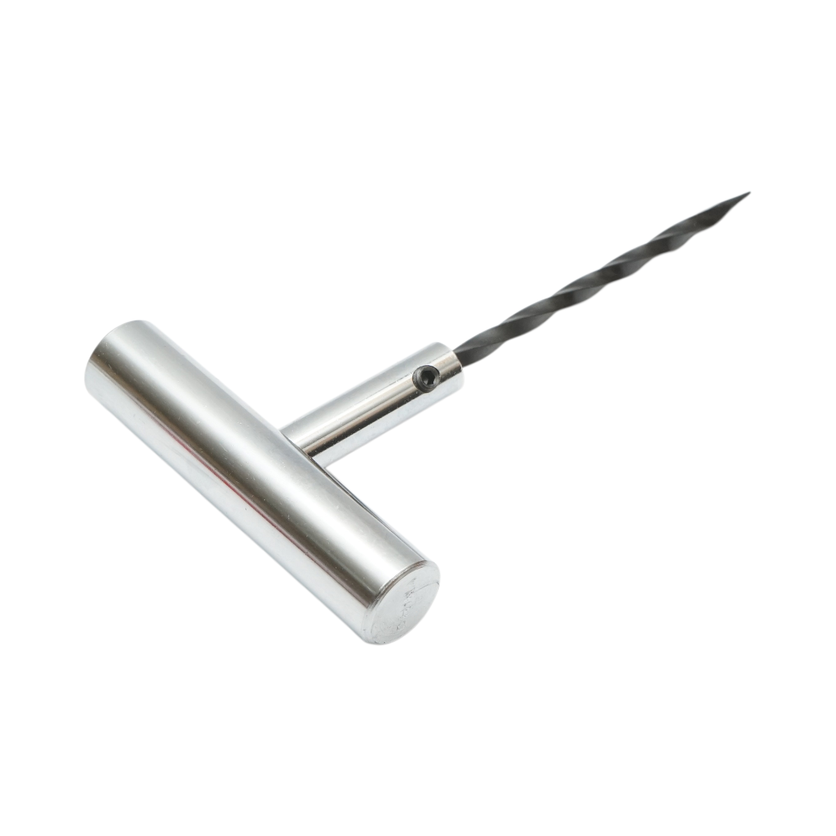 Instrument vulcanizare tip spirala cu maner metalic T pentru inserare snur anvelope - imagine 3