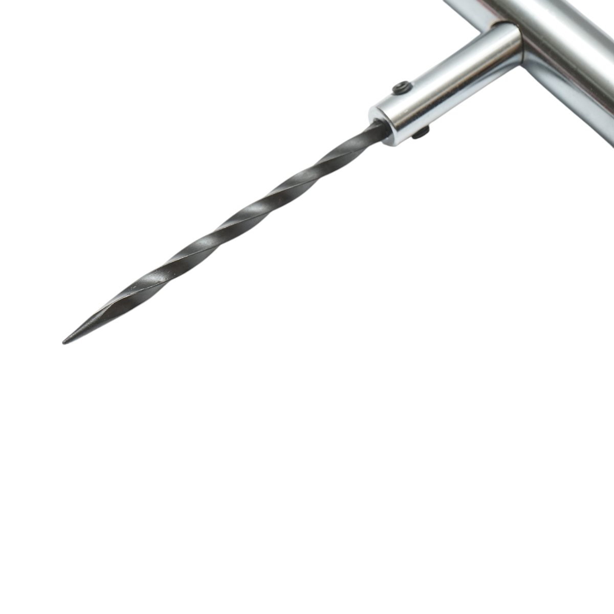 Instrument vulcanizare tip spirala cu maner metalic T pentru inserare snur anvelope - imagine 4