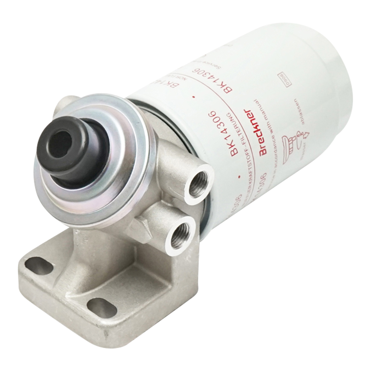 Baterie filtru motorina cu pompa de amorsare la 90 grade (filtru cu aerisitor) - imagine 4